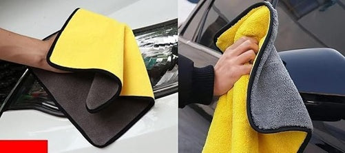 6 PCS - 3in1 Car Vacuum Microfiber Car Duster Kit|Interior & Exterior Car Cleaning Detailing Tool|Scratch & Lint Free, Pollen Removing|Extendable Long Handle Duster (A) (1)