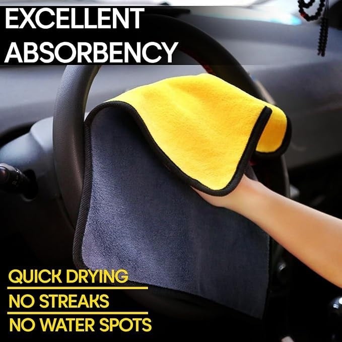 10 PCs Microfiber Car Duster Car Cleaning Kit