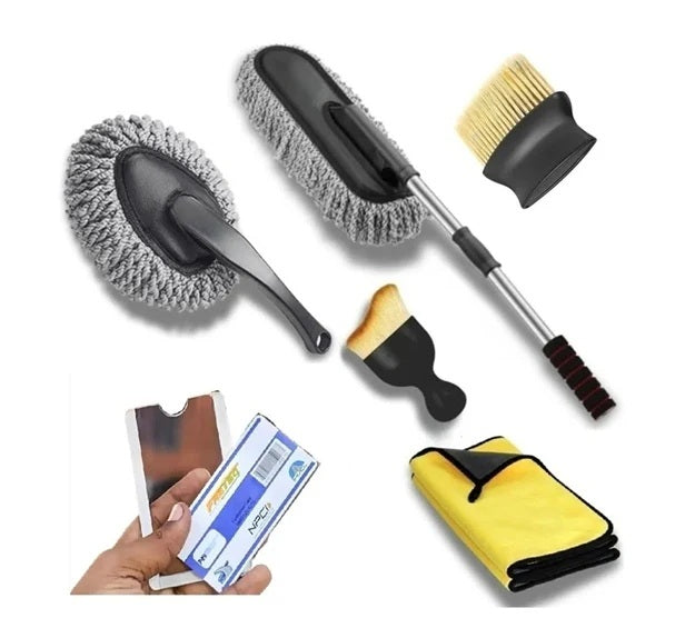 New Microfiber Car Duster Brush Complete Cleaning