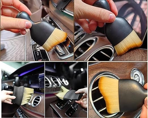 Multifunctional Car Brush for Cleaning Car Interior, PC, Laptop, Keyboard Combo