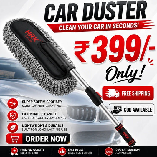 Microfiber Car Duster Brush