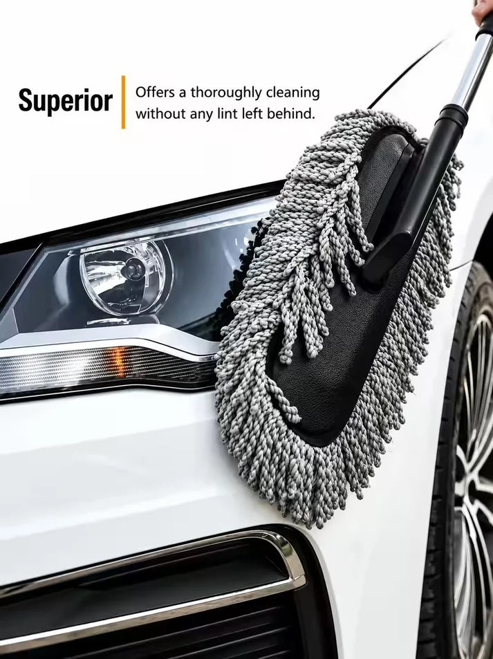 Buy Extendable Microfiber Cleaning Brush And Get Car Detailing Brush and Windshield Cleaning Tablets Worth Rs. 599/- FREE!! New Offer